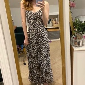 American Eagle Floral Print Maxi Dress